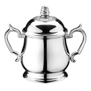 Pewter Sugar Bowl - Motif (MF)