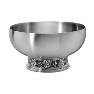 Pewter Fruit Bowl - Grape